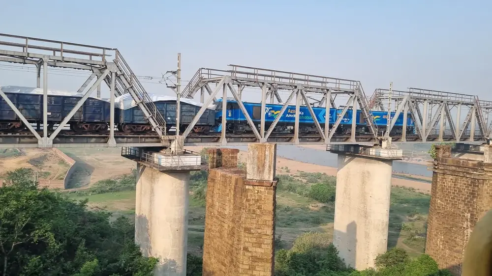 Bridge over Jamunia River in Deori Block, Dist. Giridih